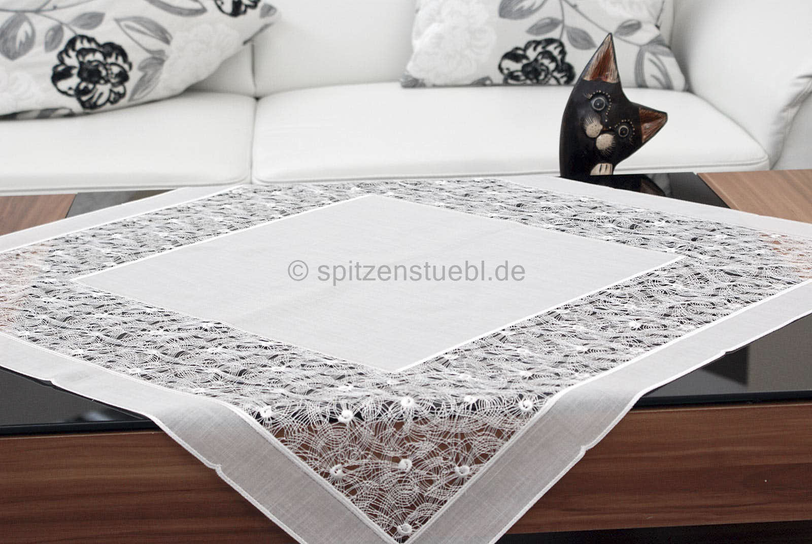 online Plauener Tischdecken preiswerte - Spitze cm 85x85 Mitteldecken kaufen