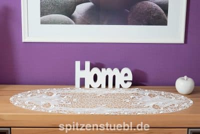 Plauener Spitze Tischläufer für modernes Wohnen