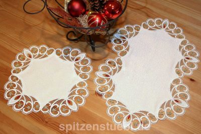 Weihnachtstischdecke Weihnachtszauber - Sonderanfertigung von Tischdecken und Tischläufer nach Maß möglich